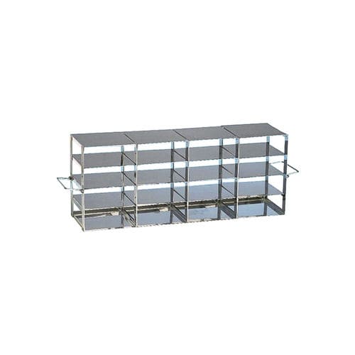 Sistema de estanterías para congelador - RACV series - LABBOX LABWARE S.L. - de acero inoxidable
