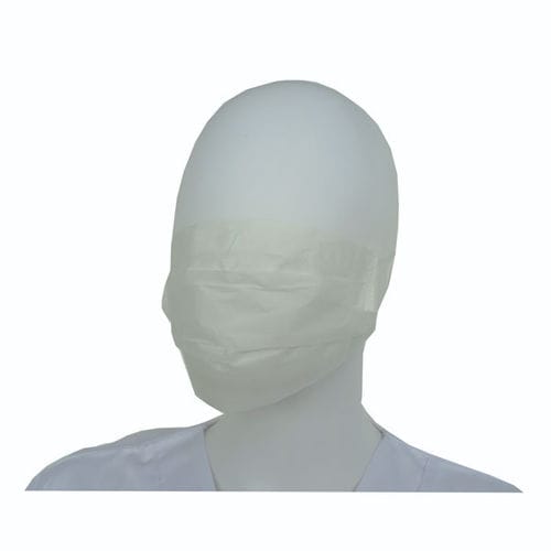 Máscara de protección desechable - MASK-000-100 - LABBOX LABWARE S.L. - semimáscara / médica / con sujeción en las orejas