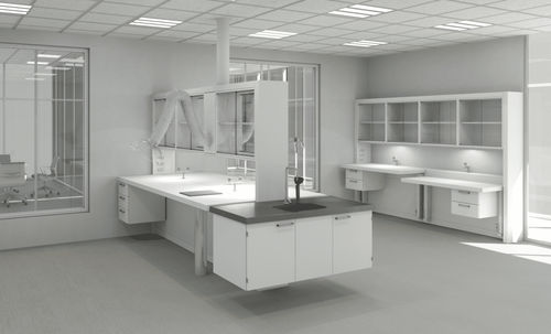 Sistema de mobiliario de laboratorio - VisionLab - Labflex AS - modular