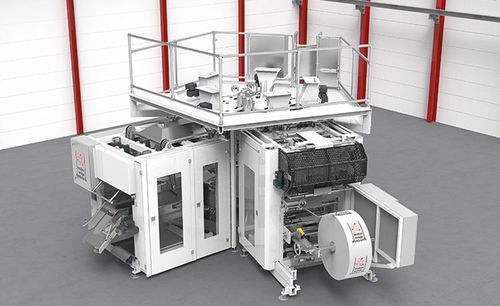 Ensacadora horizontal - Weber Waagenbau und Wägeelektronik GmbH - FFS / para obra de construcción / para polvos