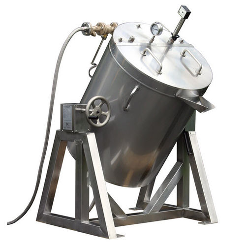 Depósito de fusión - Will & Hahnenstein GmbH - de acero inoxidable / vertical