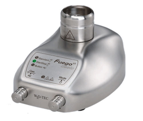 Quemador Bunsen - max. 1 350 °C | Fuego SCS basic - WLD-TEC GmbH