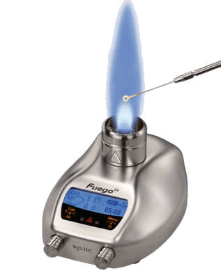 Quemador Bunsen - max. 1 350 °C | Fuego SCS - WLD-TEC GmbH