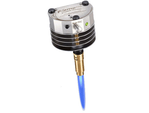 Quemador Bunsen - max. 1 200 °C | Flame 110 - WLD-TEC GmbH