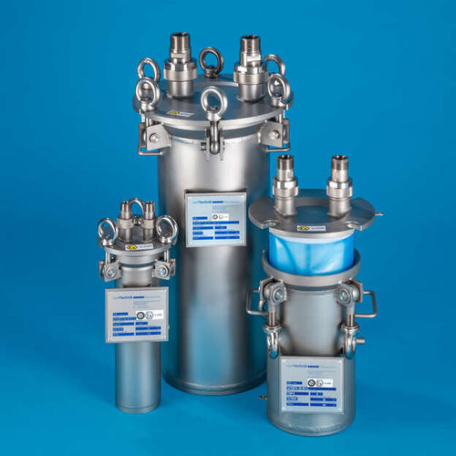 Cárter de filtro de cartucho - WTQP - Wolftechnik Filtersysteme GmbH & Co. KG - para líquido / de acero inoxidable / sanitario