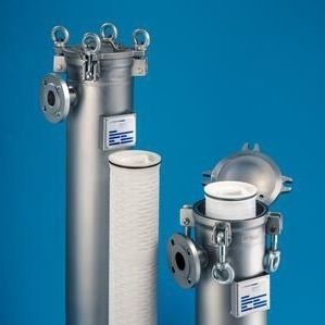 Cárter de filtro de cartucho - WTHF - Wolftechnik Filtersysteme GmbH & Co. KG - para líquido / de acero inoxidable / gran caudal