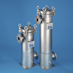 Cárter de filtro de bolsa - WTBF-GDS - Wolftechnik Filtersysteme GmbH & Co. KG - para líquido / de acero inoxidable