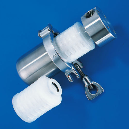 Cárter de filtro de cartucho - WJ Junior  - Wolftechnik Filtersysteme GmbH & Co. KG - para líquido / de acero inoxidable