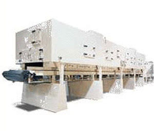 Secador de lecho fluidizado - SNB/SRB series - CPM Wolverine Proctor LLC - continuo / de limpieza / con transportador de cinta