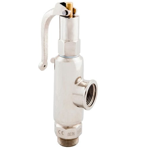 Válvula de seguridad para gas - V70.2 series - Metalurgica Zaes S.L. - BSP / NPT / para depósito