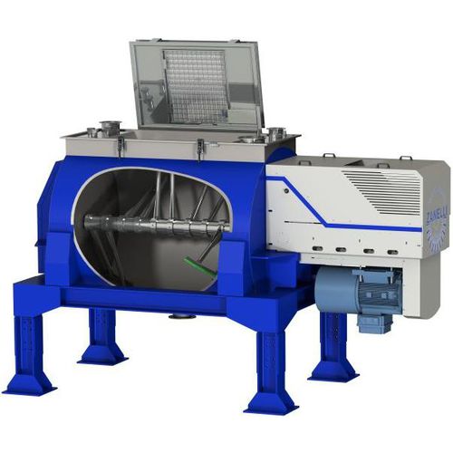 Malaxadora de palas - VFB , B series - Zanelli srl. - horizontal / batch / compacta
