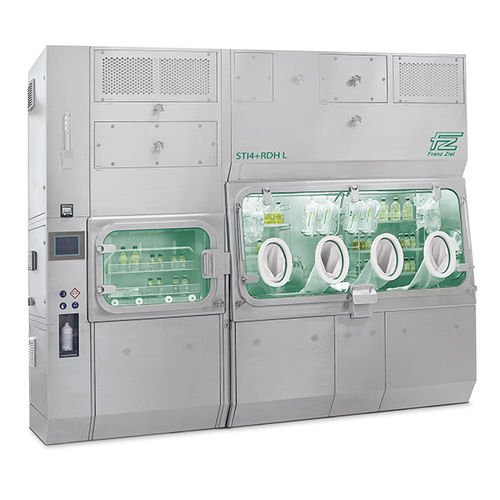 Aislador citotóxico para pruebas de esterilidad - STI4, STI4c - Franz Ziel GmbH - de suelo / con presión positiva / de acero inoxidable