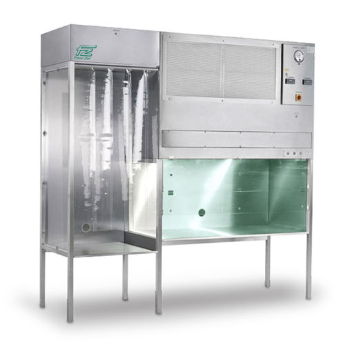 Cabina de flujo laminar - Franz Ziel GmbH - de acero inoxidable