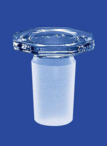 Tapón cónico - LENZ Laborglas GmbH & Co. KG - macho / de vidrio / para cristalería de laboratorio