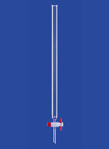 Columna de cromatografía de borosilicato - 200 - 800 mm - LENZ Laborglas GmbH & Co. KG - de vidrio