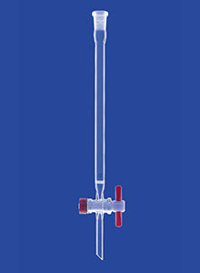 Columna de cromatografía de borosilicato - 100 - 600 mm - LENZ Laborglas GmbH & Co. KG - de vidrio