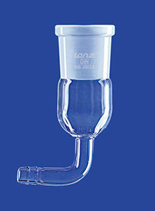 Adaptador de Laboratorio para cristalería - LENZ Laborglas GmbH & Co. KG - codo de 90º