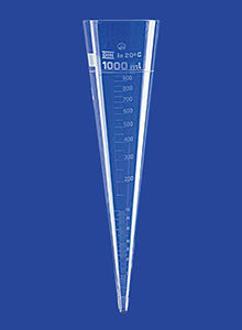 Cono de sedimentación según Imhoff - max. 1 000 ml - LENZ Laborglas GmbH & Co. KG