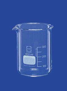 Vaso de precipitados graduado - 5 - 10 000 ml - LENZ Laborglas GmbH & Co. KG - de vidrio