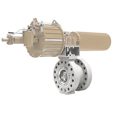 Válvula de mariposa - BR 14t - Pfeiffer Chemie-Armaturenbau GmbH - neumática / de control / de cierre