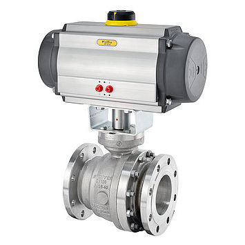 Válvula de bola - BR 26s - Pfeiffer Chemie-Armaturenbau GmbH - neumática / de control / doble