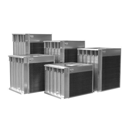 Intercambiador de calor de placas - Polybloc AG - aire-aire / de acero inoxidable / de aluminio