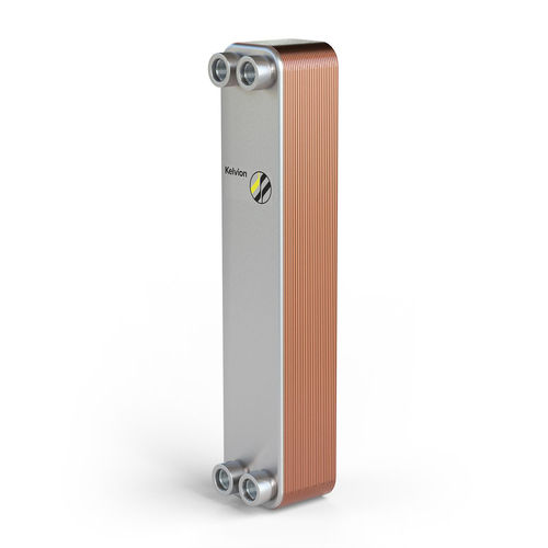 Intercambiador de calor de placas brasadas - GBS Series - Kelvion Holding GmbH - aire-agua / de acero inoxidable / de cobre