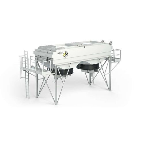 Refrigerador de aire - Kelvion Holding GmbH - para la industria / para la industria papelera / de tubos aleteados
