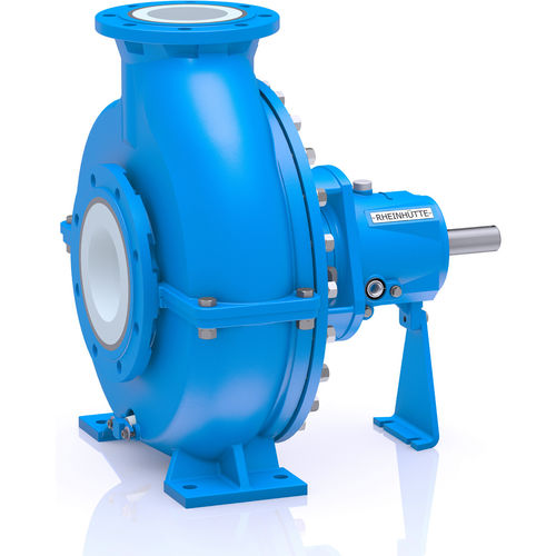 Bomba centrífuga de voluta - FNC - Rheinhütte Pumpen GmbH - para productos químicos / química / de cerámica