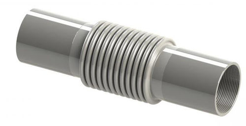 Compensador de dilatación de metal - HTI - Dieter A. Roth GmbH - redondo / soldable / axial