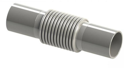 Compensador de dilatación de metal - HWA - Dieter A. Roth GmbH - redondo / soldable / axial
