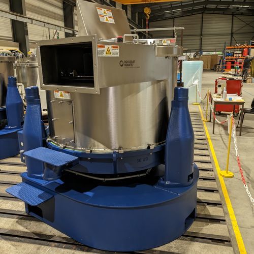 Centrífugadora para la industria química - SCPC series - ROUSSELET ROBATEL - para azúcar / para productos petrolíferos / para aplicaciones de galvanización