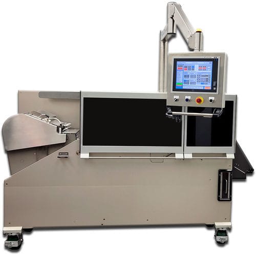 Máquina de marcado láser UV - IBM  - R.W. Hartnett Co. - móvil / para cápsulas / para comprimidos