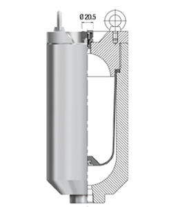 Amortiguador de pulsación a vejiga - LAVS series - SAIP S.R.L. - neumático / para bomba