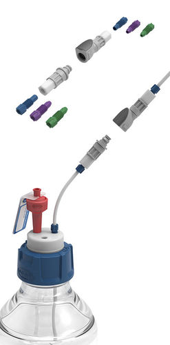 Racor para productos químicos - 360 series - S.C.A.T. Europe GmbH - rápido / de polipropileno / de PEEK