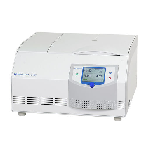 Centrífugadora de laboratorio - 3-18KHS - Sigma Laborzentrifugen GmbH - de mesa / refrigerada / de carga superior