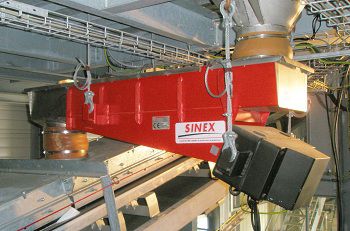 Alimentador vibratorio - Sinex Industrie SAS - para productos a granel / continuo