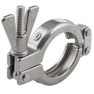 Abrazadera de apriete de acero inoxidable - SH - STAHLCON GmbH - de perno