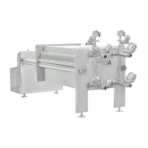 Filtro-prensa de bastidor - Hermetix 600 P - Strassburger Filter GmbH & Co. KG - automática / para productos químicos / para productos farmacéuticos