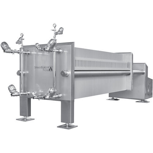 Filtro-prensa de bastidor - Hermetix 800 P - Strassburger Filter GmbH & Co. KG - automática / para productos químicos / para productos farmacéuticos