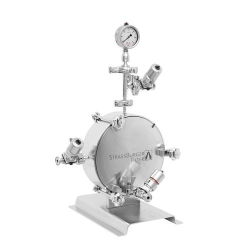 Sistema de filtración de placas - Hermetix Lab 220 - Strassburger Filter GmbH & Co. KG - para líquido / de laboratorio / de acero inoxidable