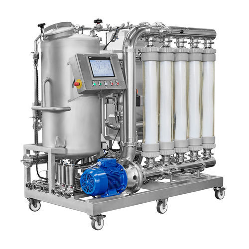Unidad de filtración flujo transversal - MicroCross® series - Strassburger Filter GmbH & Co. KG - a presión / para vino / automática