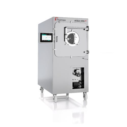 Máquina para estucado de laboratorio - ACCELA COTA LAB - Thomas Engineering Inc. - para aplicaciones farmacéuticas / para comprimidos