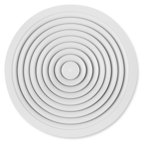 Difusor de aire circular - ADLR   - Trox GmbH - cuadrado / de techo / fijo