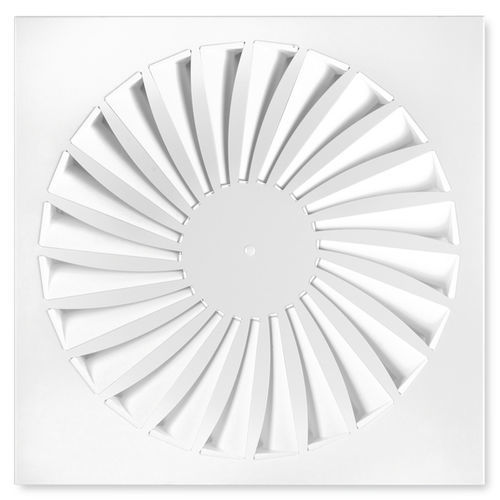 Difusor de aire circular - TDV-SILENTAIR  - Trox GmbH - cuadrado / de techo / de inducción