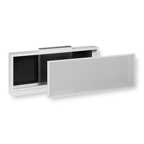 Difusor de aire cuadrado - QLE - Trox GmbH - de sección rectangular / empotrable / de metal