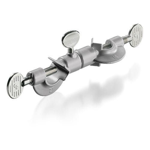 Abrazadera nuez doble - 222 series - Carl Friedrich Usbeck KG - para soporte de laboratorio