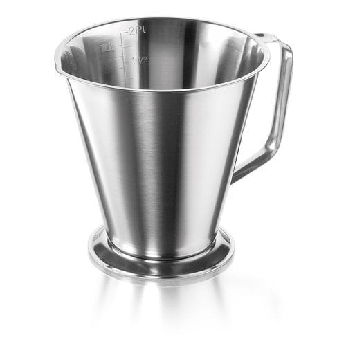 Vaso de precipitados graduado - 440 series - Carl Friedrich Usbeck KG - de acero inoxidable