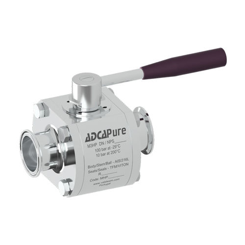 Válvula de bola - M3HP - VALSTEAM ADCA Engineering S.A. - de palanca / de control / de aislamiento