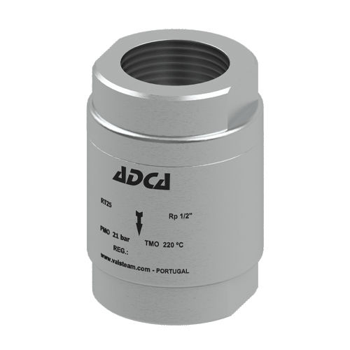 Válvula anti-retorno de disco - RT25 - VALSTEAM ADCA Engineering S.A. - de PTFE / de acero inoxidable / de PTFE